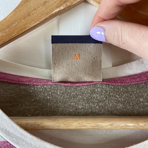 Hugo Boss Orange Label T Shirt Short Sleeve Stripe Size Medium - Picture 4 of 7